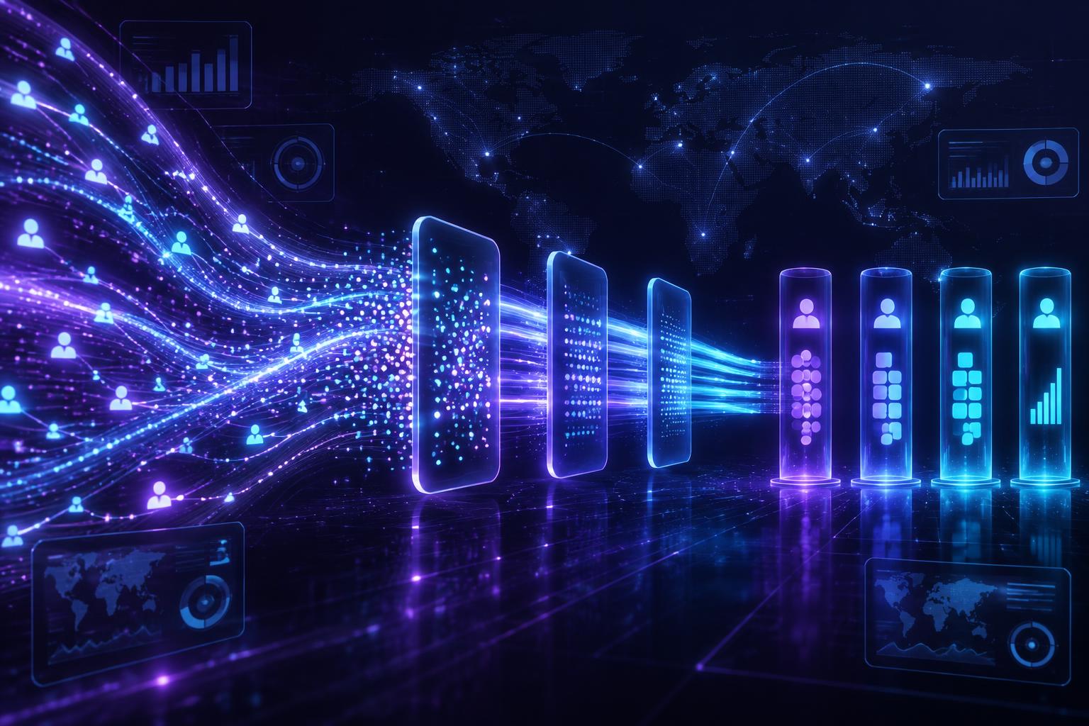 Lead traffic turning into a sales pipeline